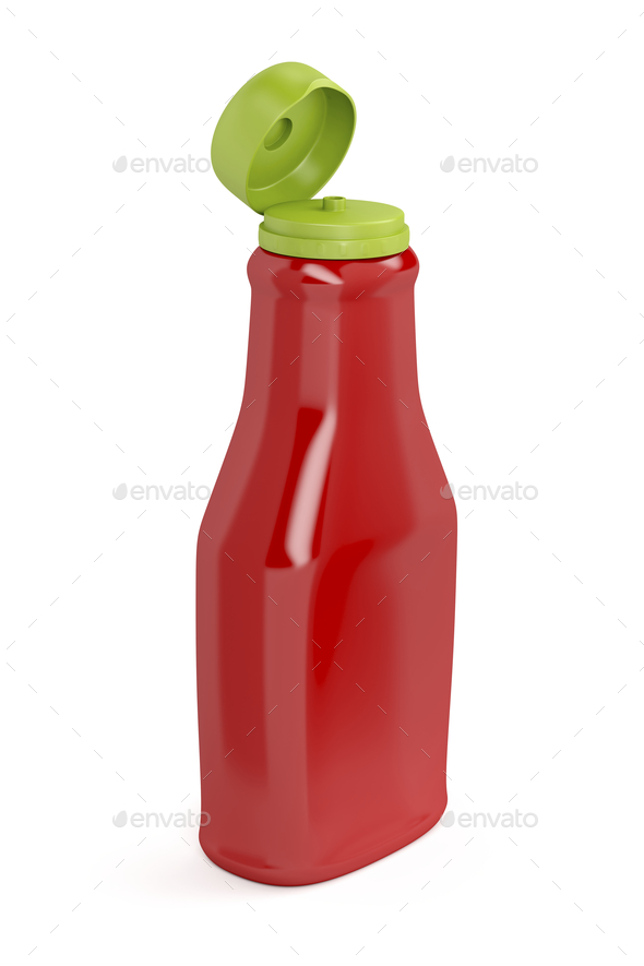 Open ketchup bottle Stock Photo by magraphics PhotoDune